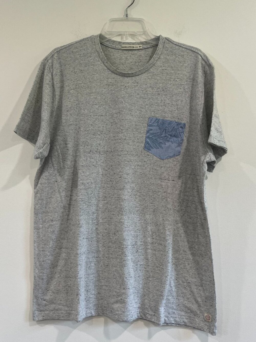 Marine Layer Signature Printed Pocket Tee Size M/L